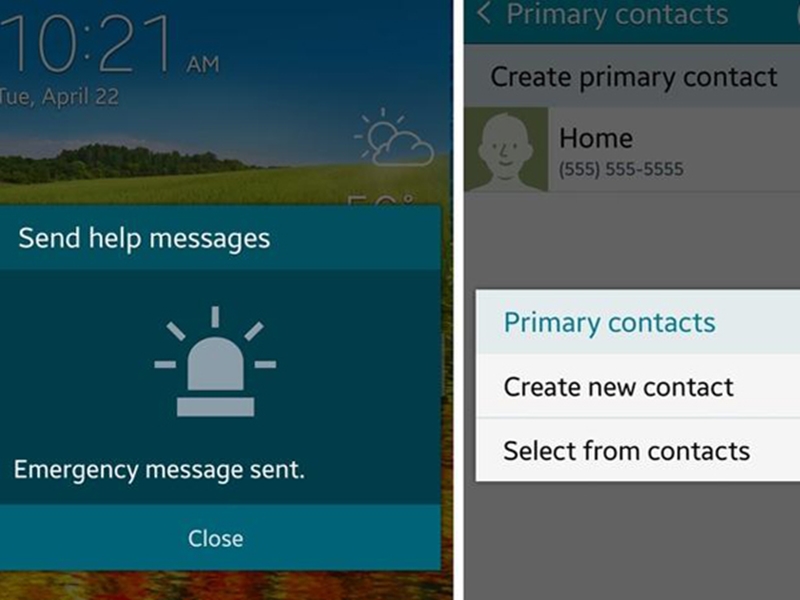 كيف تستخدم ميزة رقم الطوارئ في سامسونج Galaxy S5؟